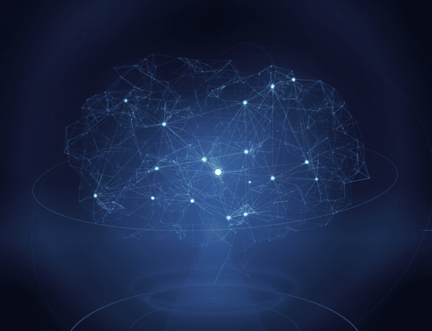 AI Core - visualização neural 3D 1